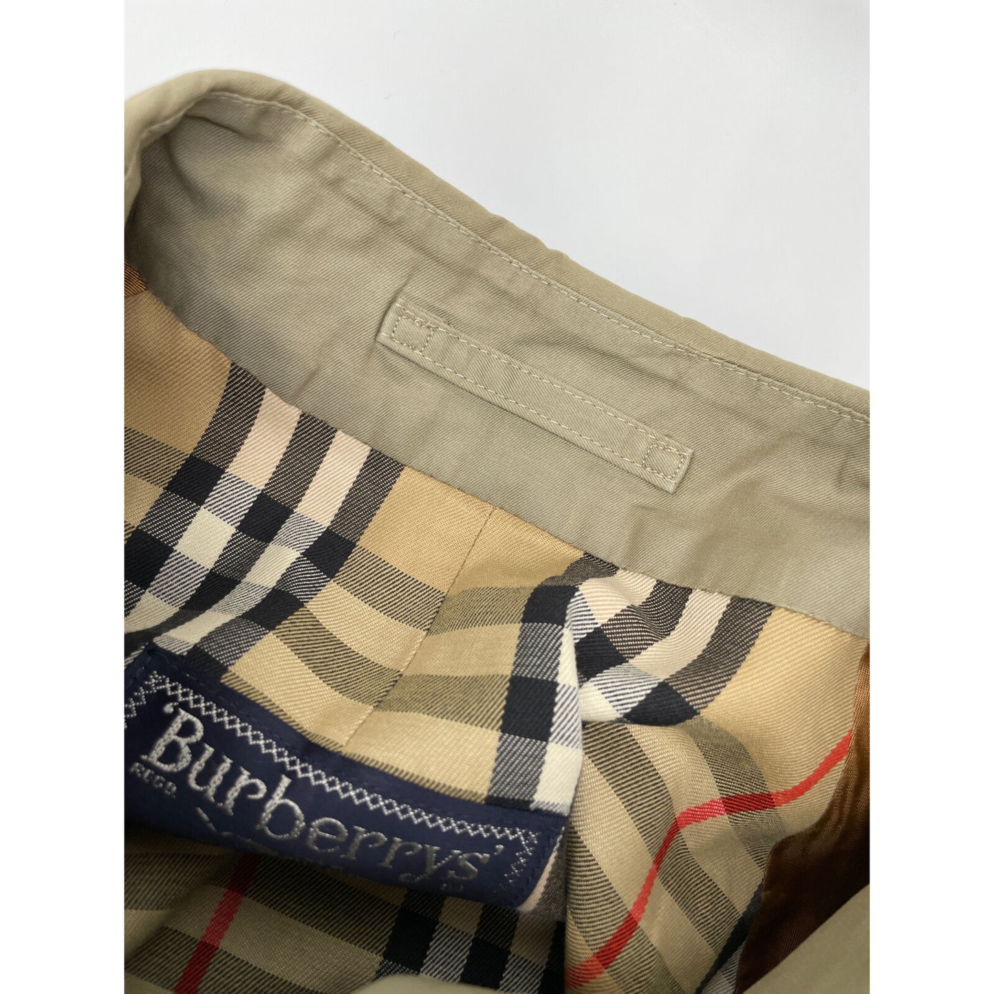 BURBERRY バーバリー 英国製 紺タグ ギャバジン ステンカラーコート コート 48