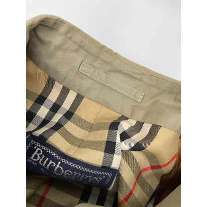 BURBERRY バーバリー 英国製 紺タグ ギャバジン ステンカラーコート コート 48