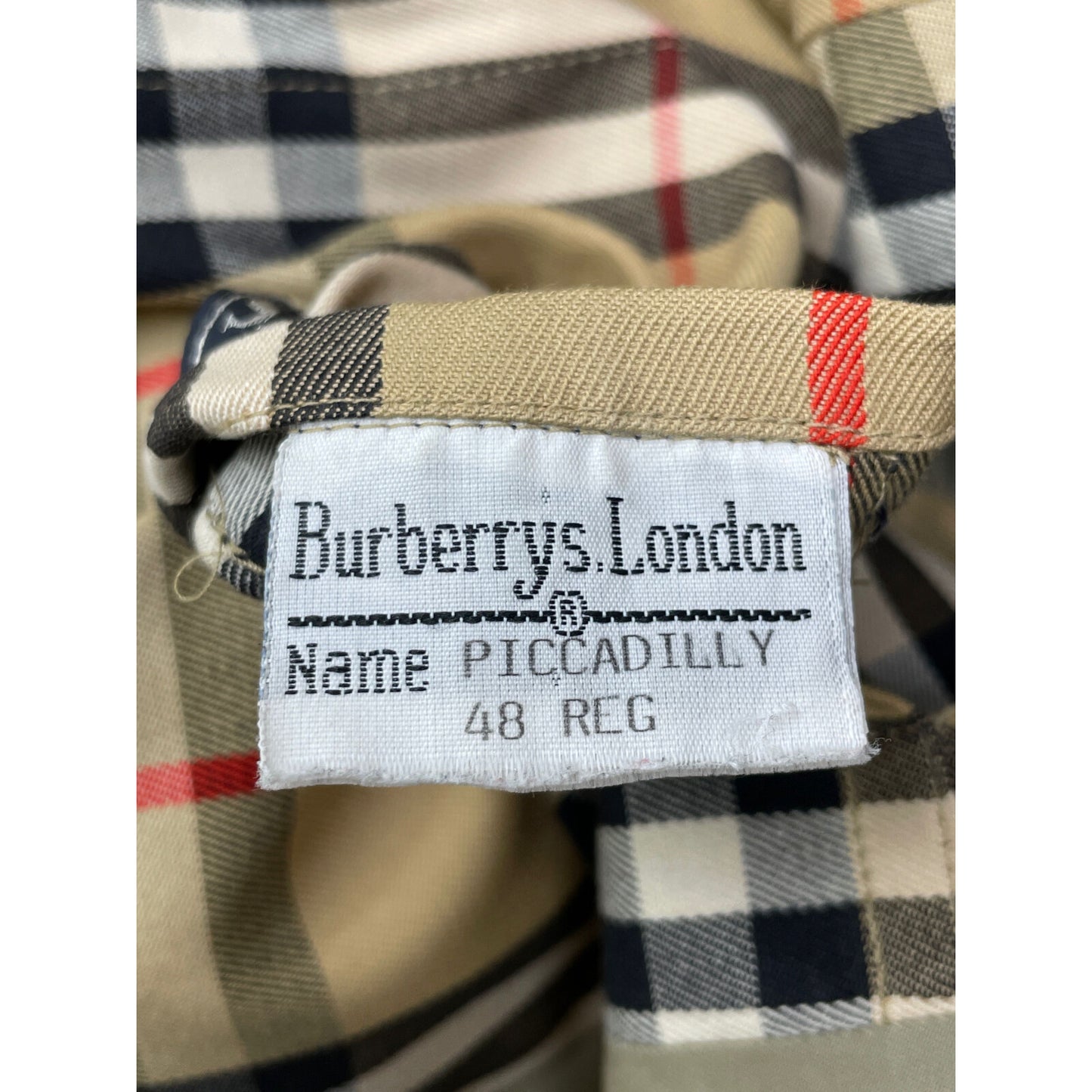BURBERRY バーバリー 英国製 紺タグ ギャバジン ステンカラーコート コート 48