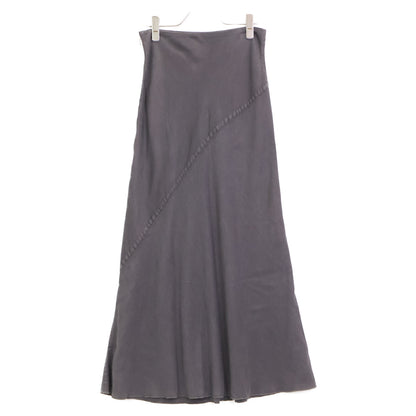 Whim Gazette ウィムガゼット WGZ1041701A0002 ｸﾞﾚｰ ﾃﾝｾﾙTM繊維使用ﾛﾝｸﾞｽｶｰﾄ スカート 38