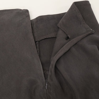 Whim Gazette ウィムガゼット WGZ1041701A0002 ｸﾞﾚｰ ﾃﾝｾﾙTM繊維使用ﾛﾝｸﾞｽｶｰﾄ スカート 38