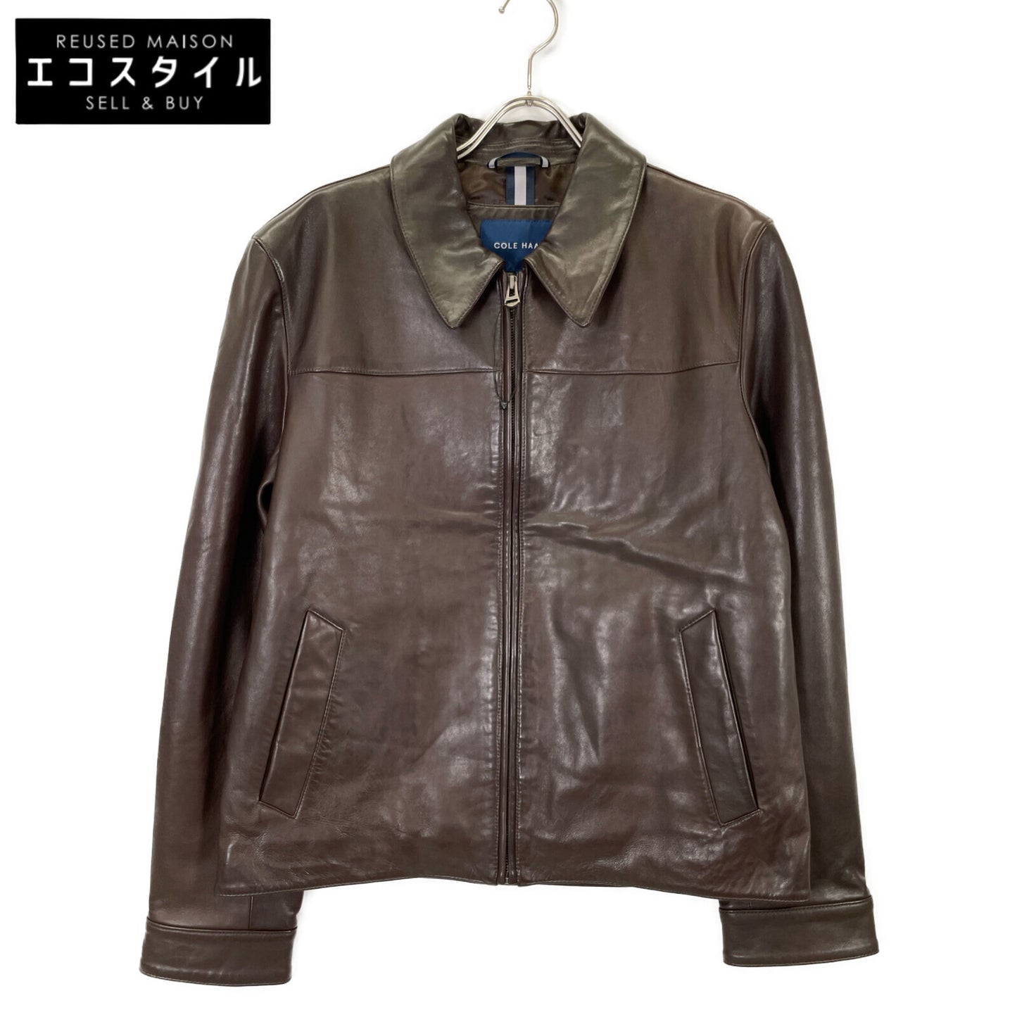 Cole Haan コールハーン T40276 ｼﾞｬﾊﾞ ｽﾑｰｽﾞ ﾗﾑ ｼﾞｬｹｯﾄ ジャケット M