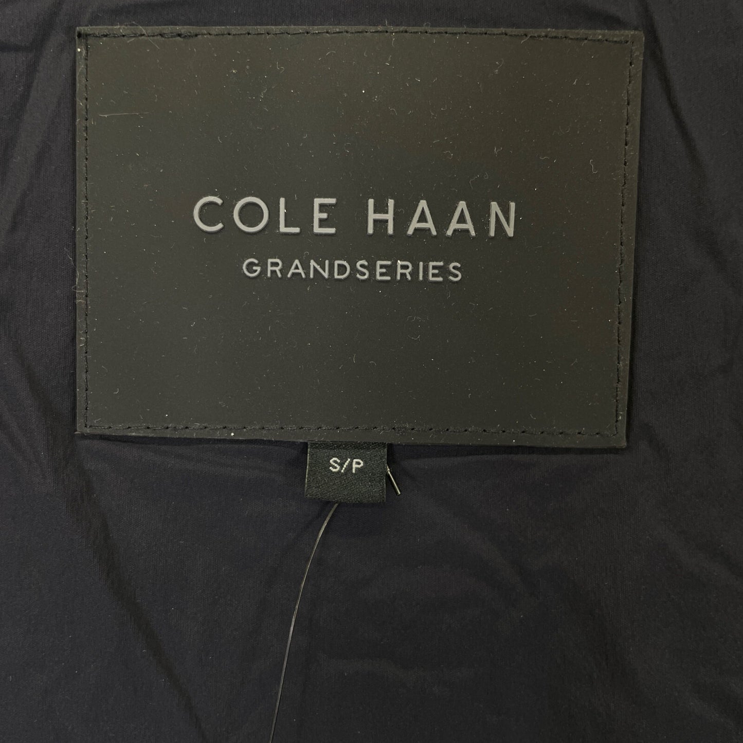 Cole Haan コールハーン T40312 ﾌﾞﾗｯｸ ｽﾄﾚｯﾁｷﾙﾃｯﾄﾞｼﾞｬｹｯﾄ ジャケット S
