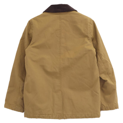 Cole Haan コールハーン T10496 ﾌﾞﾗｳﾝ ﾜｯｸｽﾄﾞｺｯﾄﾝﾊﾝﾀｰｼﾞｬｹｯﾄ ジャケット XS