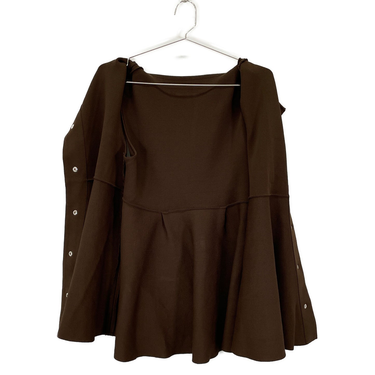 ADORE アドーア 【美品】531-3170315 ペプラムニット ノースリーブ トップス 38