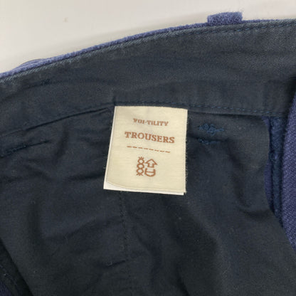 YUI ユイ YUI-TILITY TROUSERS ﾘﾈﾝ×ｺｯﾄﾝ ﾈｲﾋﾞｰ ﾄﾗｳｻﾞｰﾊﾟﾝﾂ ボトムス 2