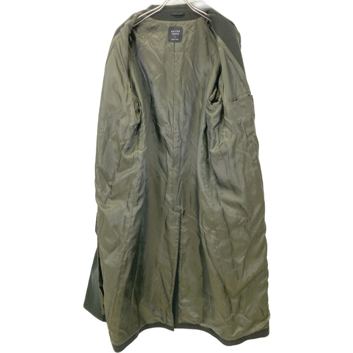 UNITED TOKYO ユナイテッドトウキョウ 133651002 撥水SUPER140S ｽﾃﾝｶﾗｰｺｰﾄ コート 2