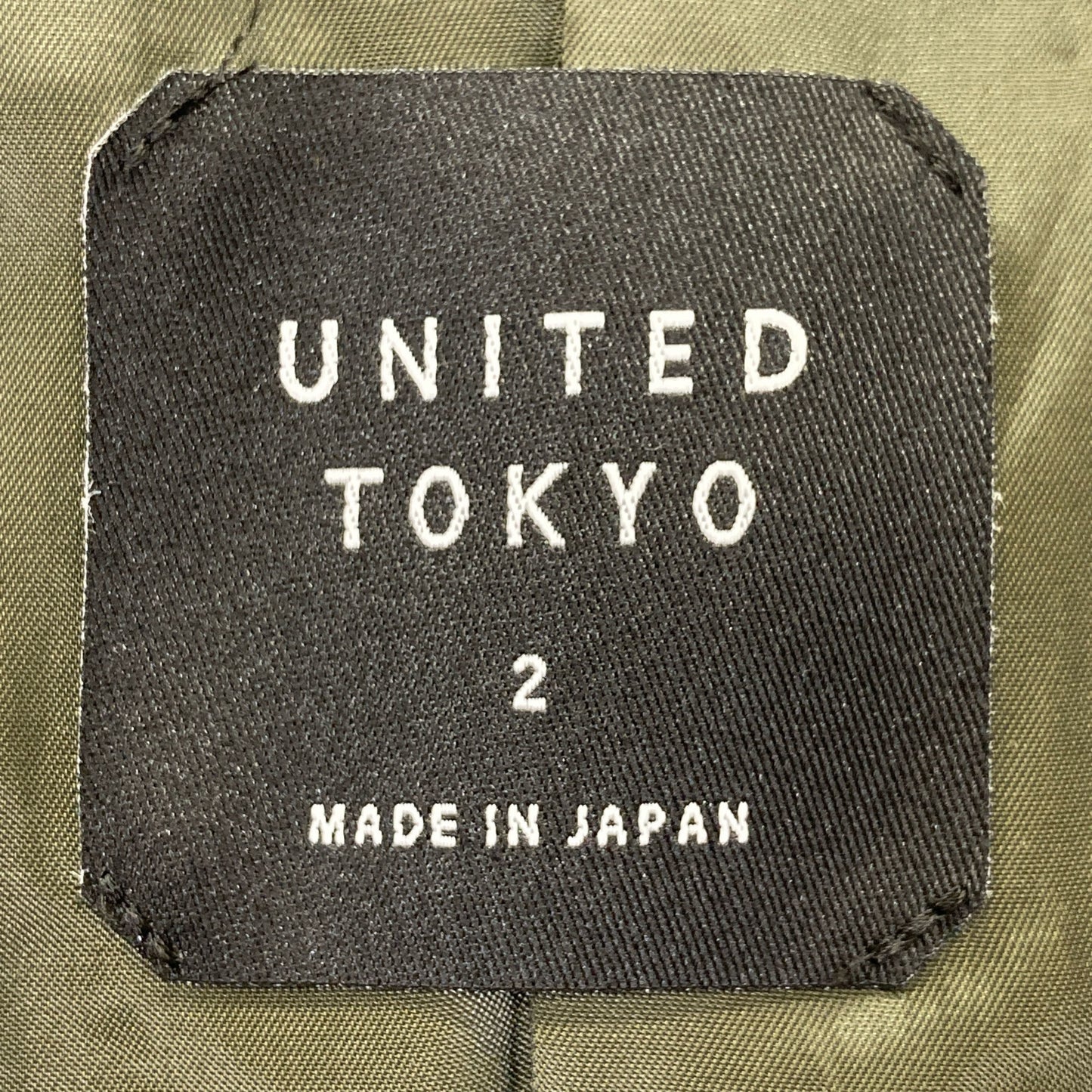 UNITED TOKYO ユナイテッドトウキョウ 133651002 撥水SUPER140S ｽﾃﾝｶﾗｰｺｰﾄ コート 2