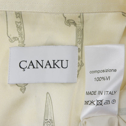 カナク Canaku 美品 ダガー柄 長袖シャツ トップス メンズ M 162 トップス M