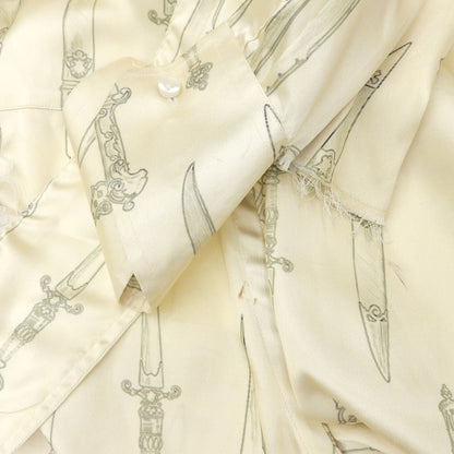 カナク Canaku 美品 ダガー柄 長袖シャツ トップス メンズ M 162 トップス M