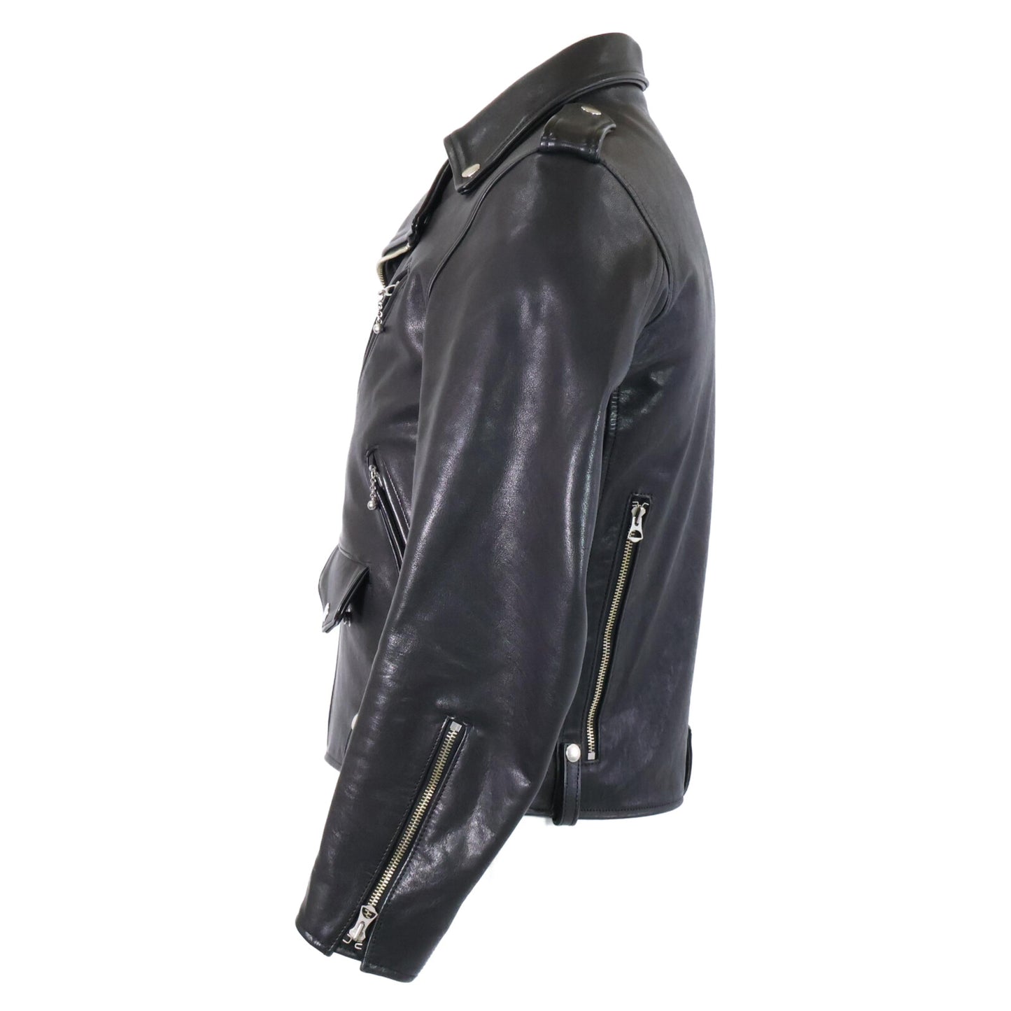 SUNSET BAY サンセットベイ 美品 KINGS カウハイドレザー ダブルライダース ジャケット 1