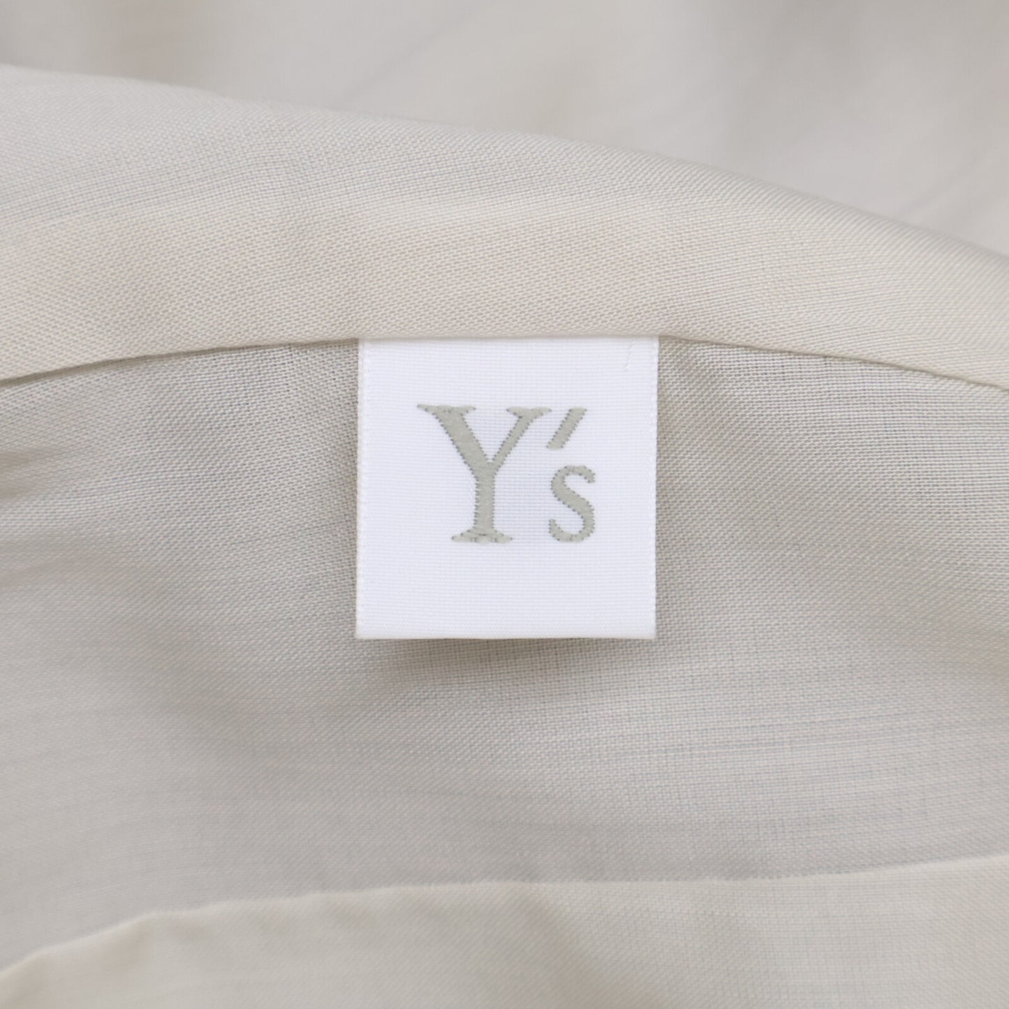 Y's ワイズ YS-J06-302 ｸﾞﾚｰ ﾘﾈﾝ ﾋﾟｰｸﾄﾞﾗﾍﾟﾙ ｺｰﾄ コート 1