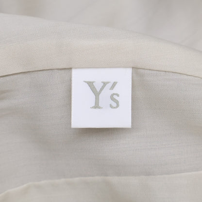 Y's ワイズ YS-J06-302 ｸﾞﾚｰ ﾘﾈﾝ ﾋﾟｰｸﾄﾞﾗﾍﾟﾙ ｺｰﾄ コート 1