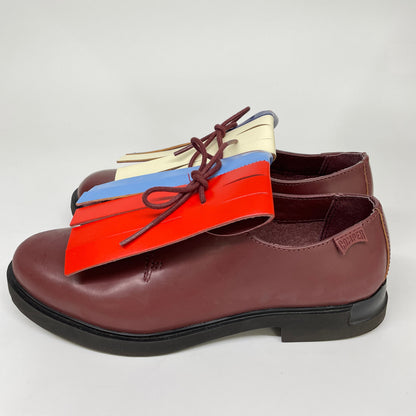 CAMPER カンペール K201454-001 TWINS ツインズ ロングタッセル フラット シューズ 35