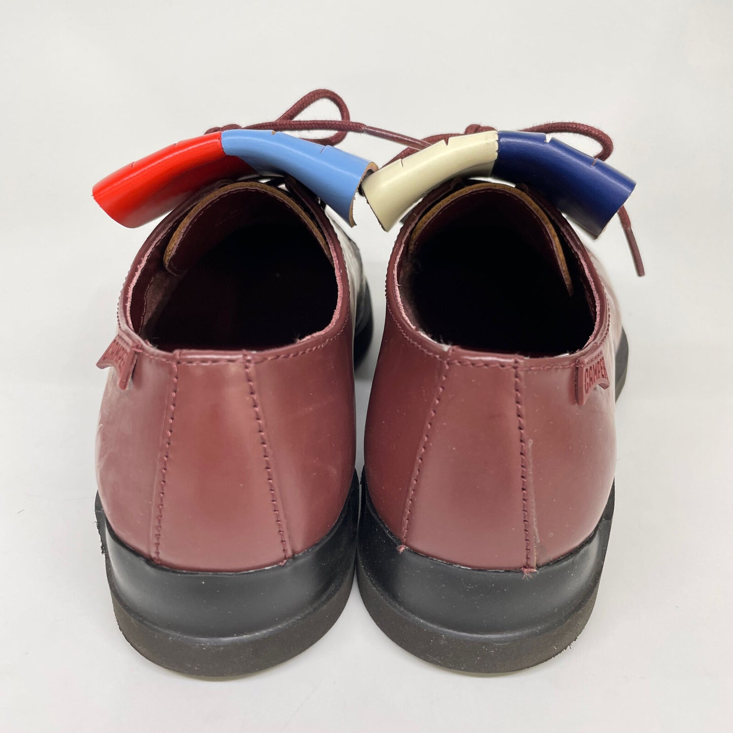 CAMPER カンペール K201454-001 TWINS ツインズ ロングタッセル フラット シューズ 35