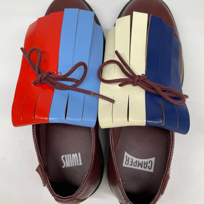 CAMPER カンペール K201454-001 TWINS ツインズ ロングタッセル フラット シューズ 35