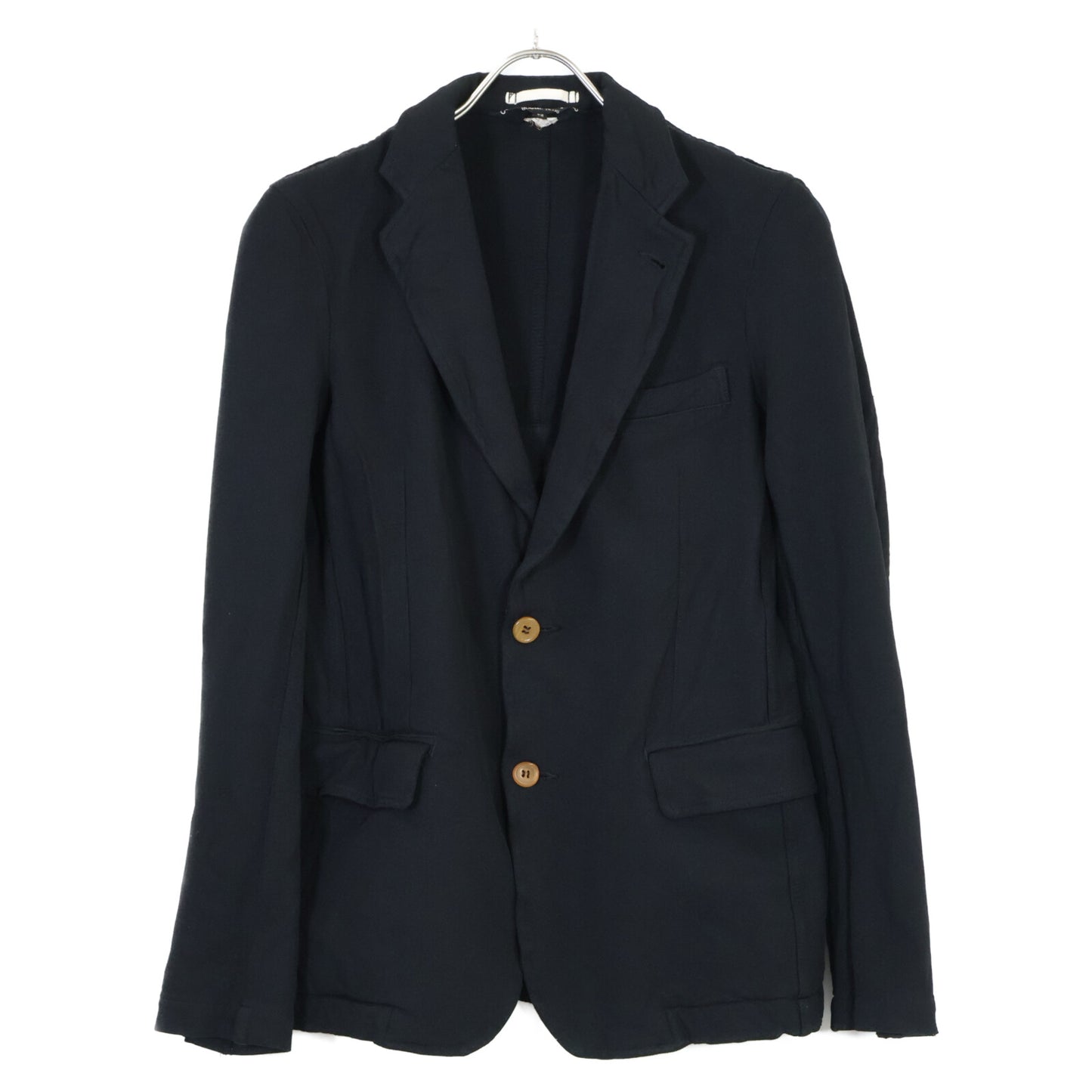 COMMEdesGARCONS HOMME PLUS コムデギャルソンオムプリュス PF-J021 ﾌﾞﾗｯｸ ｼﾝｸﾞﾙｼﾞｬｹｯﾄ ジャケット XS