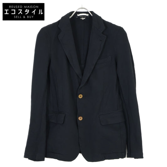 COMMEdesGARCONS HOMME PLUS コムデギャルソンオムプリュス PF-J021 ﾌﾞﾗｯｸ ｼﾝｸﾞﾙｼﾞｬｹｯﾄ ジャケット XS
