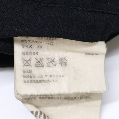 COMMEdesGARCONS HOMME PLUS コムデギャルソンオムプリュス PF-J021 ﾌﾞﾗｯｸ ｼﾝｸﾞﾙｼﾞｬｹｯﾄ ジャケット XS