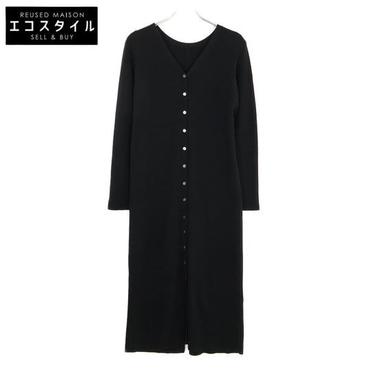 1er Arrondissement プルミエ アロンディスモン B1084AKA408 バックスリット ニット ロング トップス 38