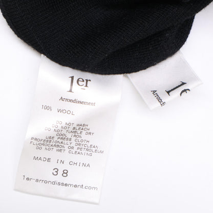 1er Arrondissement プルミエ アロンディスモン B1084AKA408 バックスリット ニット ロング トップス 38