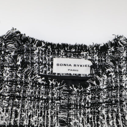 SONIA RYKIEL ソニアリキエル 12126118/12126306 ツイードジャケット ワイドトラウザー セットアップ スーツ セットアップ 36／38