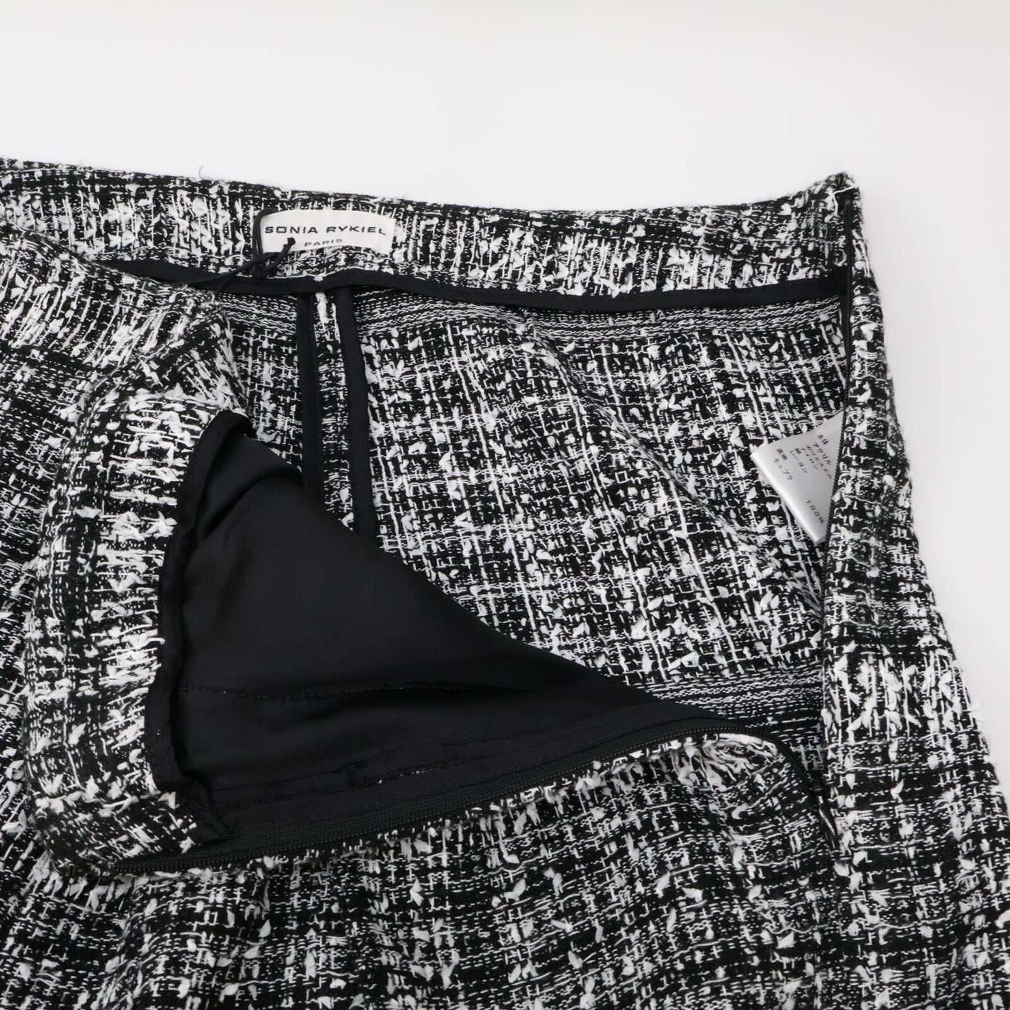 SONIA RYKIEL ソニアリキエル 12126118/12126306 ツイードジャケット ワイドトラウザー セットアップ スーツ セットアップ 36／38