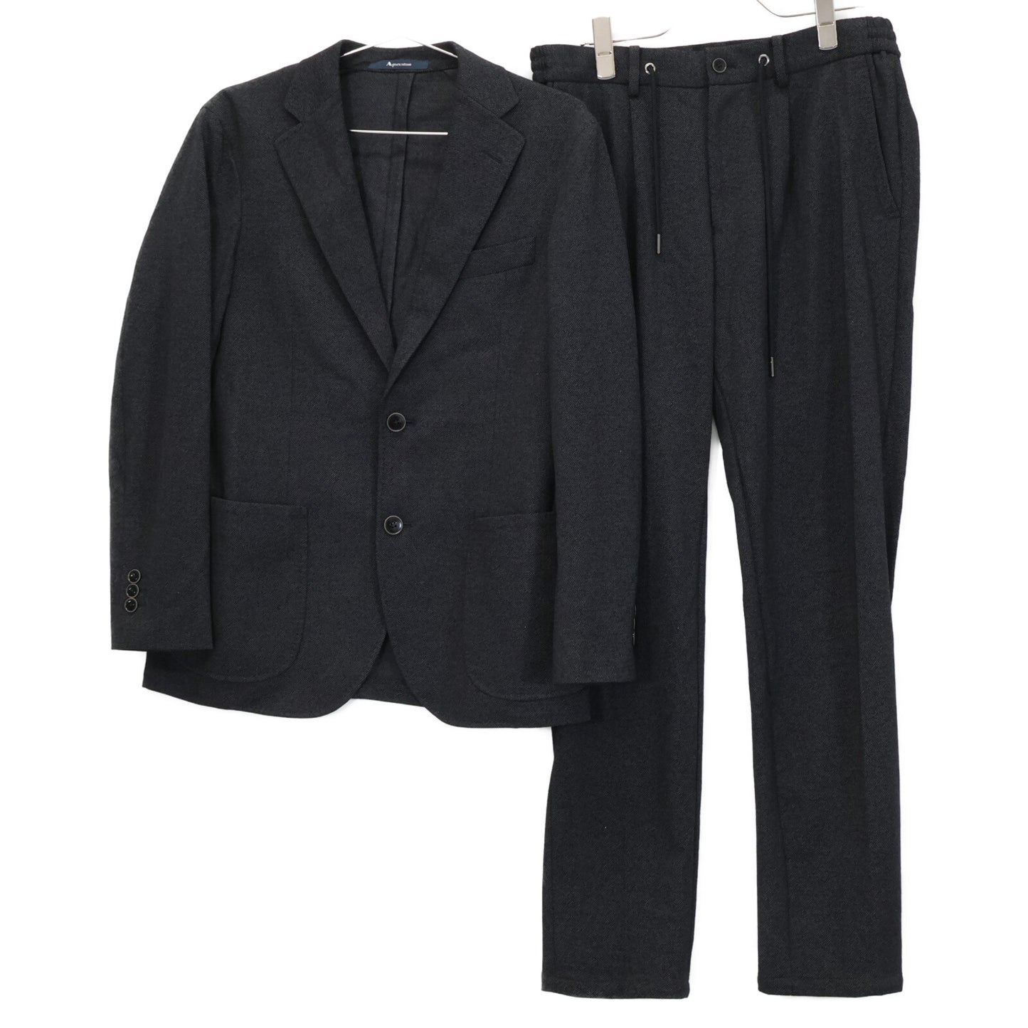Aquascutum アクアスキュータム ウール ジャージー スーツ/セットアップ スーツ セットアップ 34／M