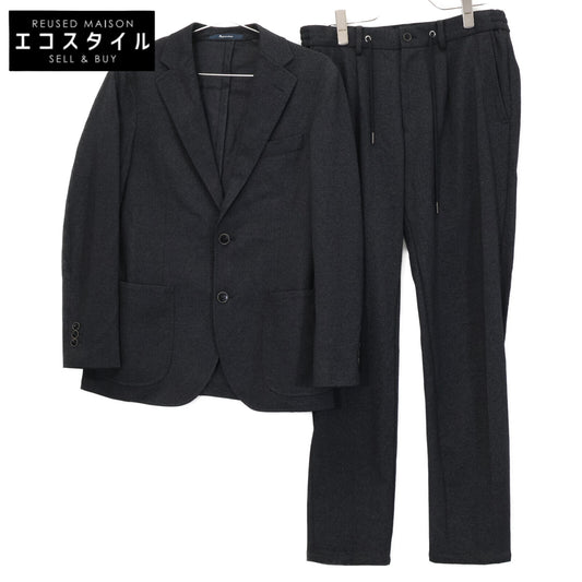 Aquascutum アクアスキュータム ウール ジャージー スーツ/セットアップ スーツ セットアップ 34／M