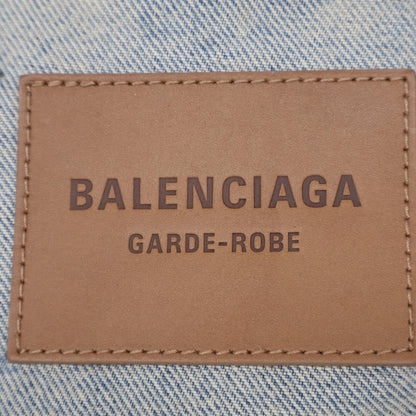 BALENCIAGA バレンシアガ 23年製 773776 アワーグラス デニムジャケット ジャケット 32