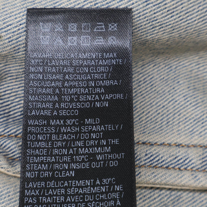 BALENCIAGA バレンシアガ 23年製 773776 アワーグラス デニムジャケット ジャケット 32