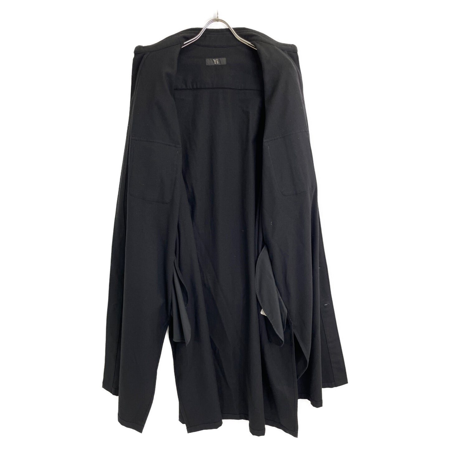 Y's ワイズ YR-D06-101 FLANNEL CHEST POCKET SHIRT DRESS ワンピース 1