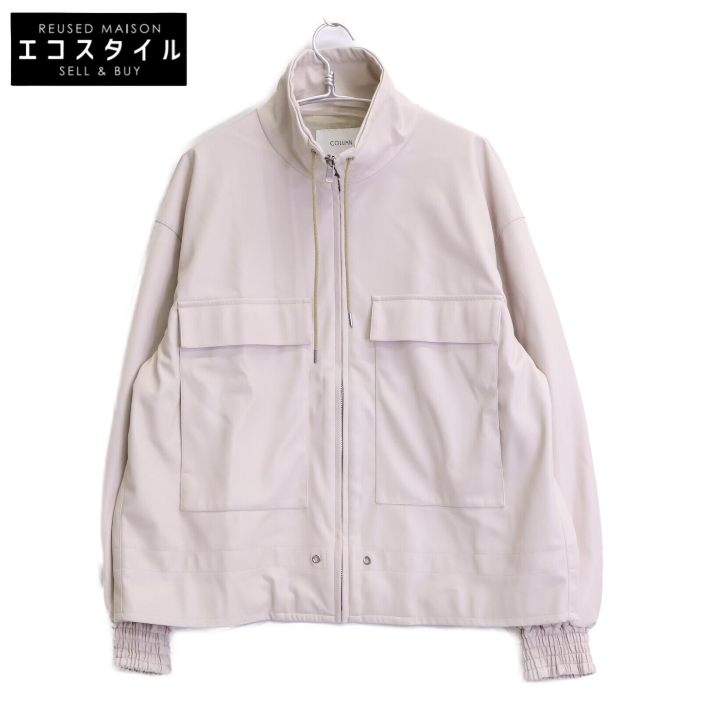 COLUMN コラム 22AW ｳﾞｨｰｶﾞﾝﾚｻﾞｰﾄﾗｯｸﾌﾞﾙｿﾞﾝ ジャケット M