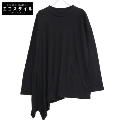Yohji Yamamoto ヨウジヤマモト 【美品】FP-T06-170 LUMINARY WOOL FLARED UNBALANCED T ルミナリー ウール フレアード アンバランス Tシャツ/ トップス 2