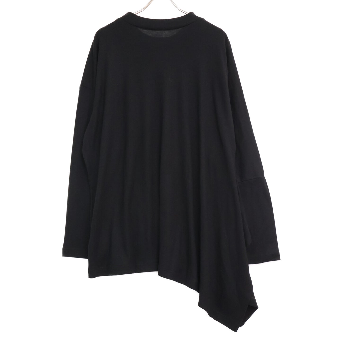 Yohji Yamamoto ヨウジヤマモト 【美品】FP-T06-170 LUMINARY WOOL FLARED UNBALANCED T ルミナリー ウール フレアード アンバランス Tシャツ/ トップス 2