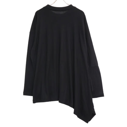 Yohji Yamamoto ヨウジヤマモト 【美品】FP-T06-170 LUMINARY WOOL FLARED UNBALANCED T ルミナリー ウール フレアード アンバランス Tシャツ/ トップス 2
