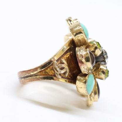 CHANEL シャネル 05P グリポア フラワー リング・指輪