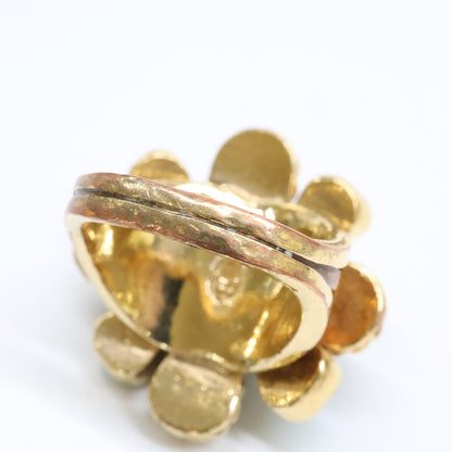 CHANEL シャネル 05P グリポア フラワー リング・指輪