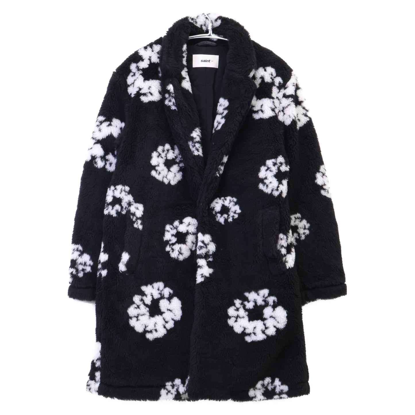 SAINT MICHAEL セントマイケル ×ﾃﾞﾆﾑﾃｨｱｰｽﾞ SM-YS1-0000-C51 ﾌﾞﾗｯｸ ﾎﾞｱｺｰﾄ コート M