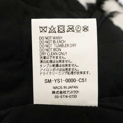 SAINT MICHAEL セントマイケル ×ﾃﾞﾆﾑﾃｨｱｰｽﾞ SM-YS1-0000-C51 ﾌﾞﾗｯｸ ﾎﾞｱｺｰﾄ コート M