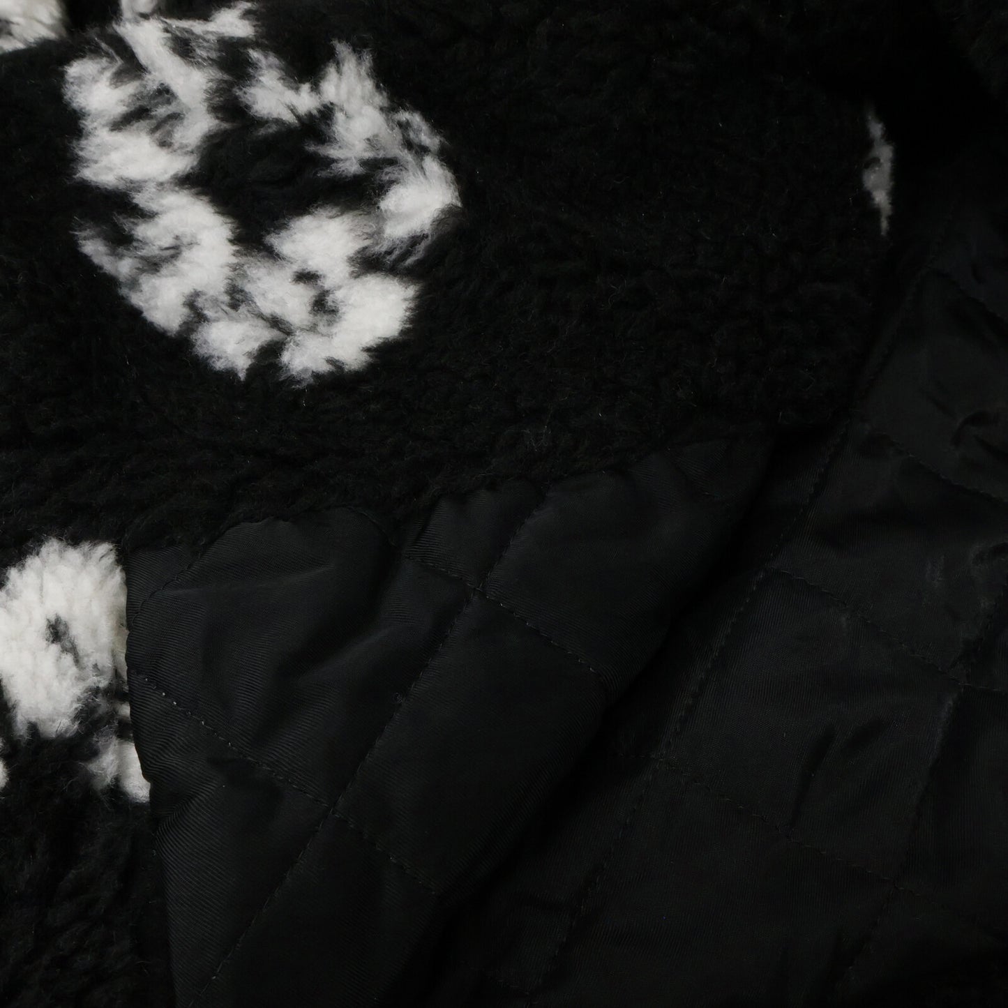 SAINT MICHAEL セントマイケル ×ﾃﾞﾆﾑﾃｨｱｰｽﾞ SM-YS1-0000-C51 ﾌﾞﾗｯｸ ﾎﾞｱｺｰﾄ コート M