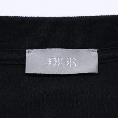 DIOR ディオール 19AW ﾌﾞﾗｯｸ 293J645A0677 ｱﾄﾘｴ刺繍 半袖Tｼｬﾂ トップス XXL