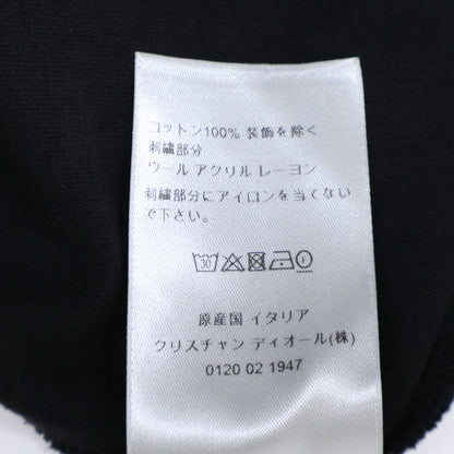 DIOR ディオール 19AW ﾌﾞﾗｯｸ 293J645A0677 ｱﾄﾘｴ刺繍 半袖Tｼｬﾂ トップス XXL