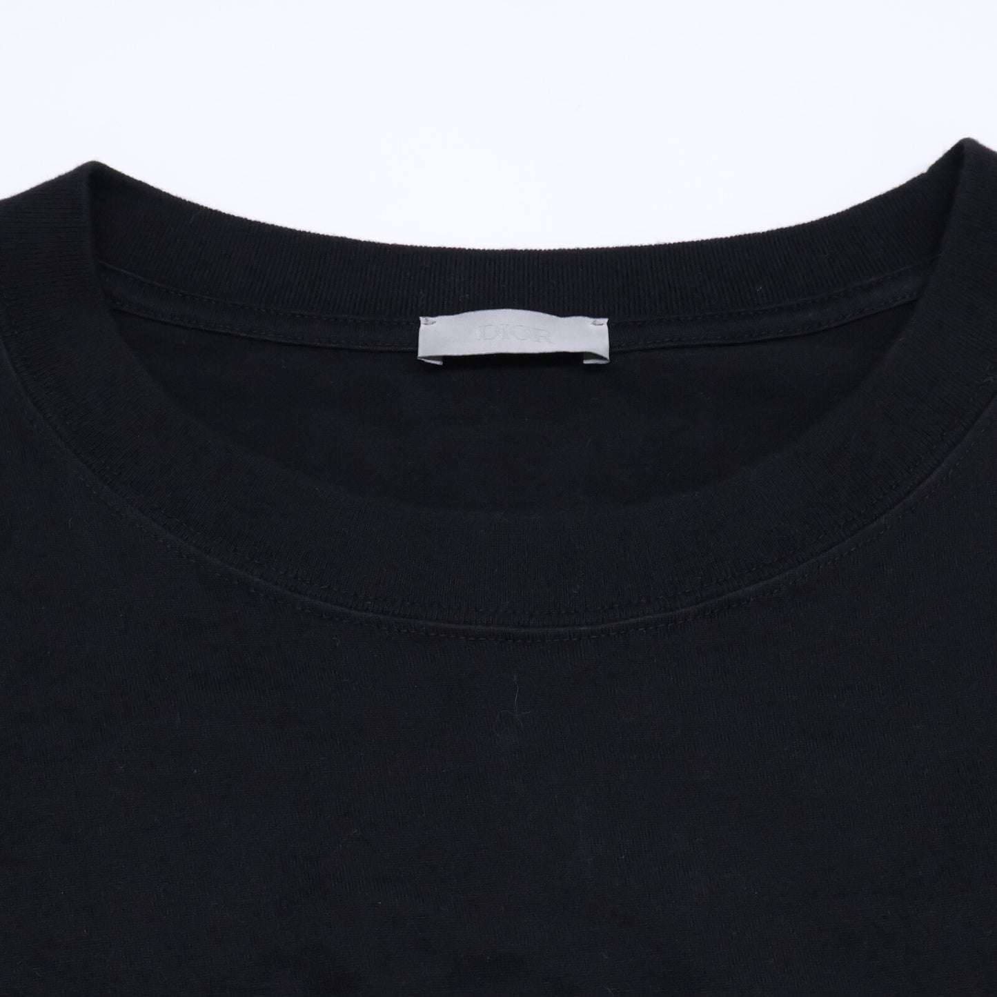 DIOR ディオール 19AW ﾌﾞﾗｯｸ 293J645A0677 ｱﾄﾘｴ刺繍 半袖Tｼｬﾂ トップス XXL