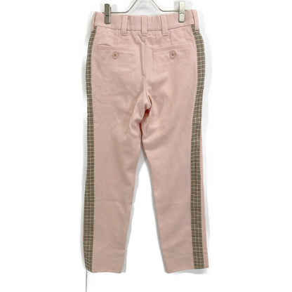 BURBERRY バーバリー 4565609 ｻｲﾄﾞﾉﾊﾞﾁｪｯｸ ｽﾄﾚｰﾄ ｽﾗｯｸｽﾊﾟﾝﾂ ボトムス 44