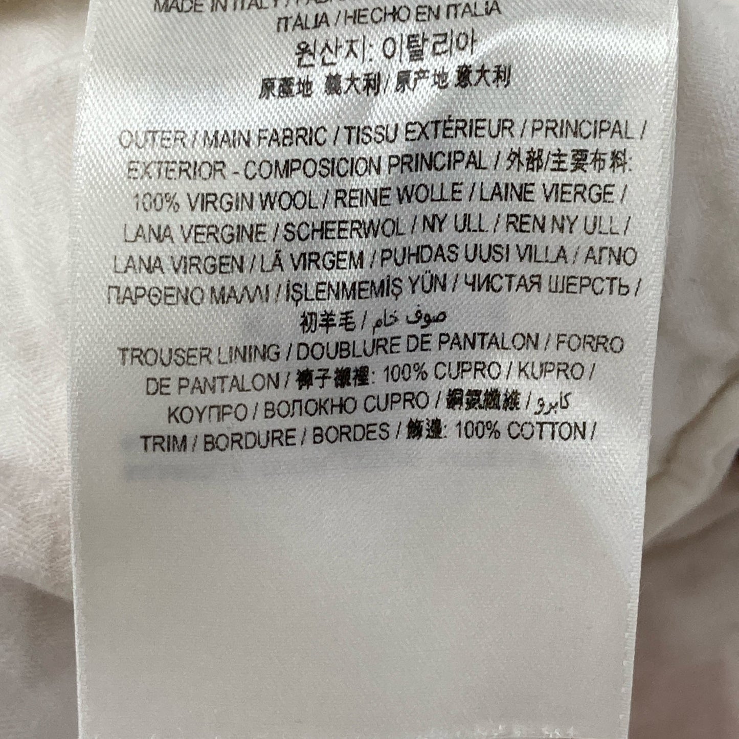 BURBERRY バーバリー 4565609 ｻｲﾄﾞﾉﾊﾞﾁｪｯｸ ｽﾄﾚｰﾄ ｽﾗｯｸｽﾊﾟﾝﾂ ボトムス 44