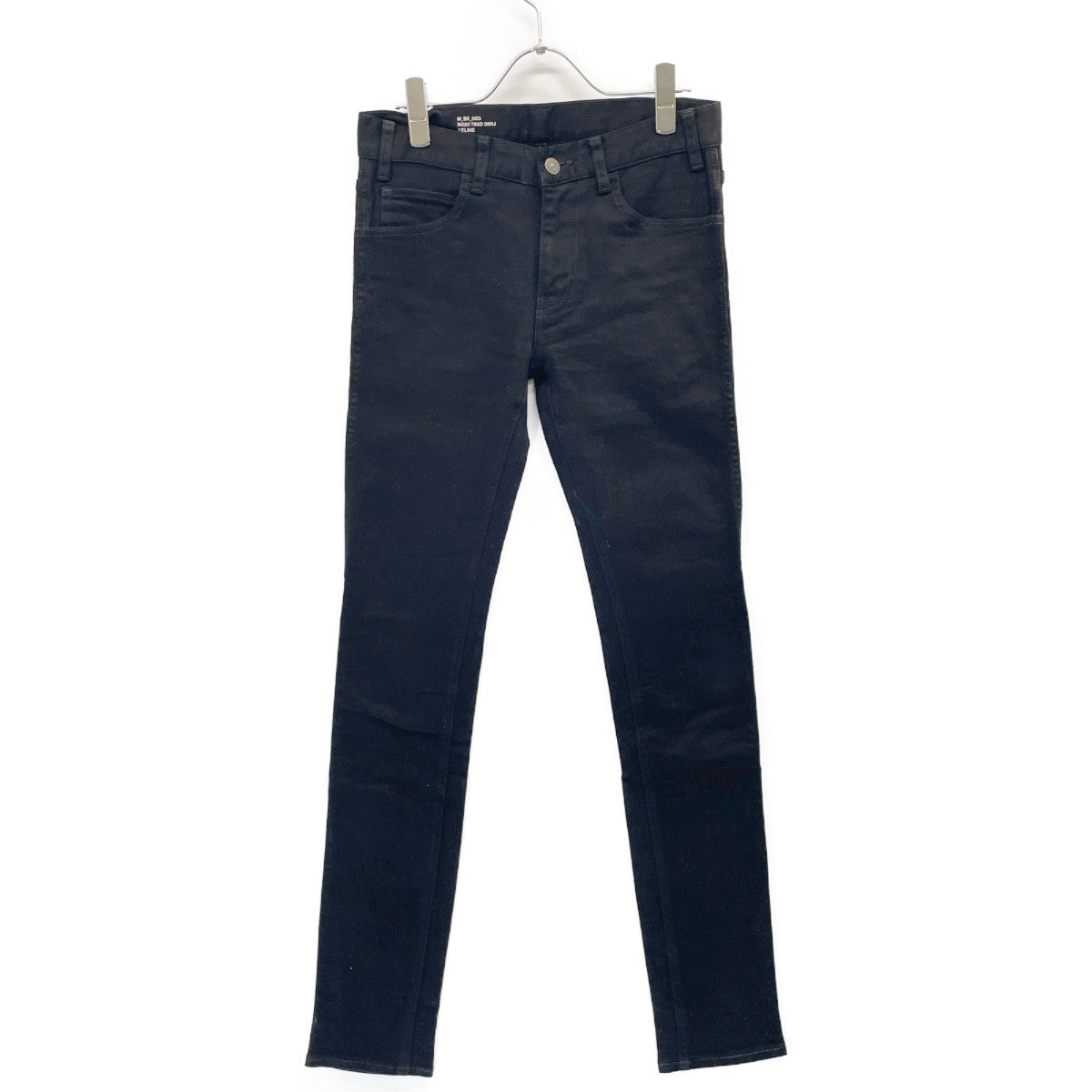 CELINE セリーヌ M-SK-003 黒 ｽｷﾆｰ ﾃﾞﾆﾑﾊﾟﾝﾂ ボトムス 26