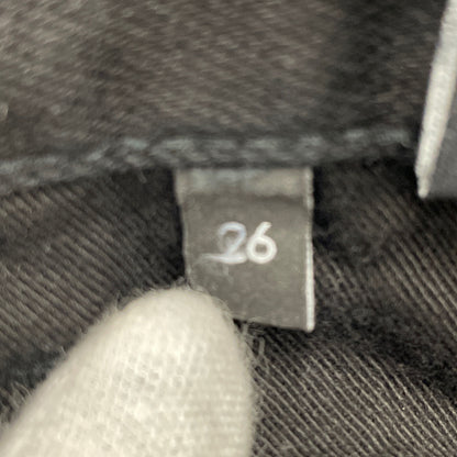 CELINE セリーヌ M-SK-003 黒 ｽｷﾆｰ ﾃﾞﾆﾑﾊﾟﾝﾂ ボトムス 26