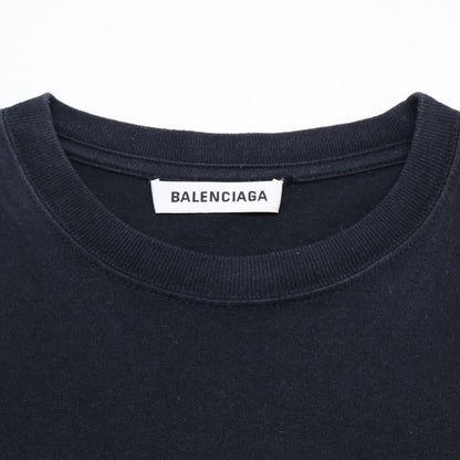 BALENCIAGA バレンシアガ 【国内正規】570813 BBロゴ 半袖Tシャツ/ トップス M