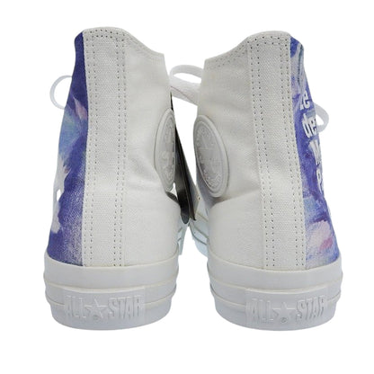 CONVERSE コンバース 新品同様 オールスター キャンバス モネ展 睡蓮White atelie スニーカー シューズ レディース ホワイト 25cm シューズ 6.5(US)